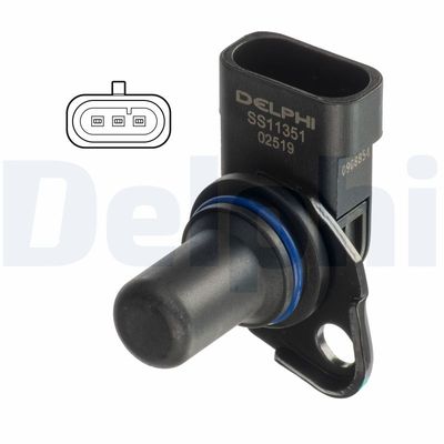 Sensor, camshaft position DELPHI SS11351