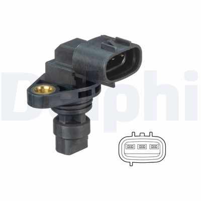 Sensor, crankshaft pulse DELPHI SS11494