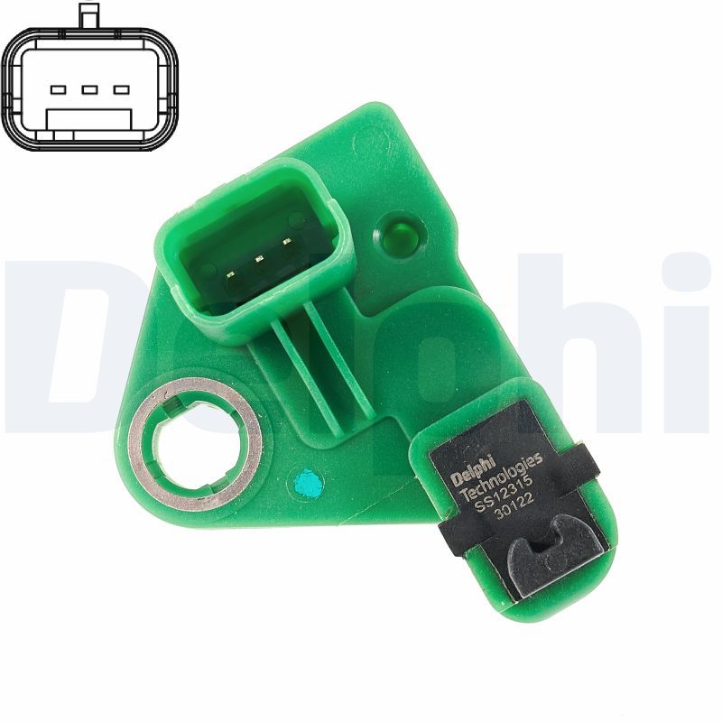 DELPHI SS12315-12B1 Sensor, crankshaft pulse