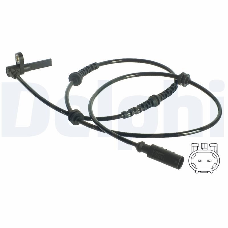 DELPHI SS20129 Sensor, wheel speed
