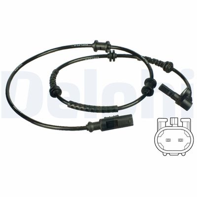 Sensor, wheel speed DELPHI SS20319