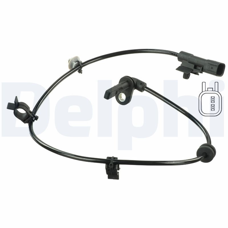 DELPHI SS20350 Sensor, wheel speed