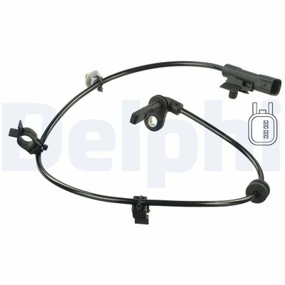Sensor, wheel speed DELPHI SS20350