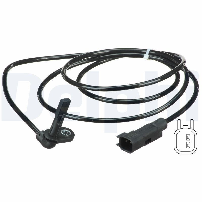 DELPHI SS20356 Sensor, wheel speed