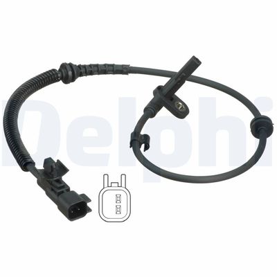 Sensor, wheel speed DELPHI SS20362