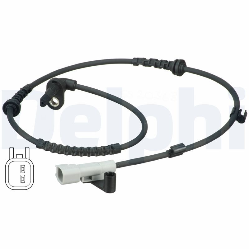 DELPHI SS20363 Sensor, wheel speed