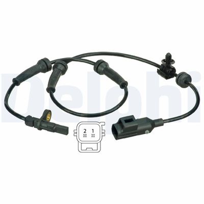 Sensor, wheel speed DELPHI SS20373