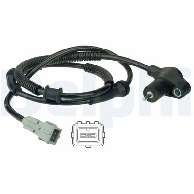 Sensor, wheel speed DELPHI SS20381