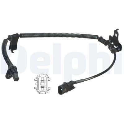 Sensor, wheel speed DELPHI SS20386