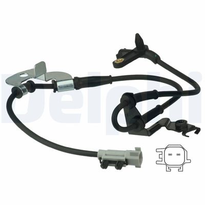 Sensor, wheel speed DELPHI SS20398