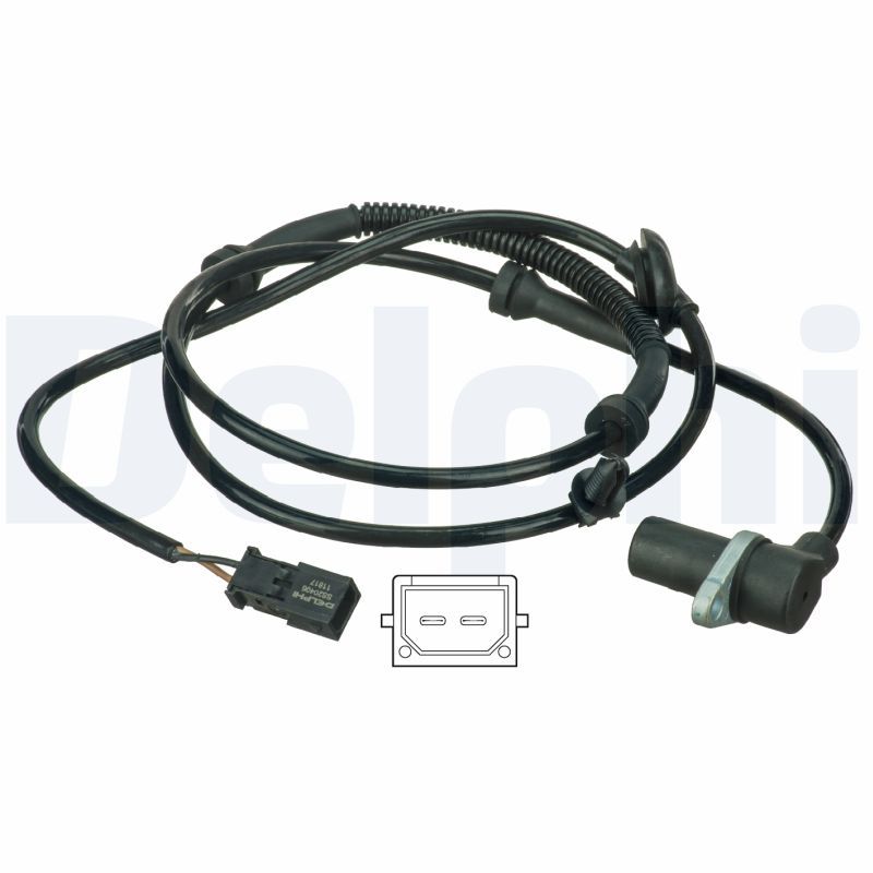 DELPHI SS20406 Sensor, wheel speed