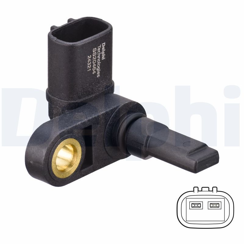 DELPHI SS20464 Sensor, wheel speed
