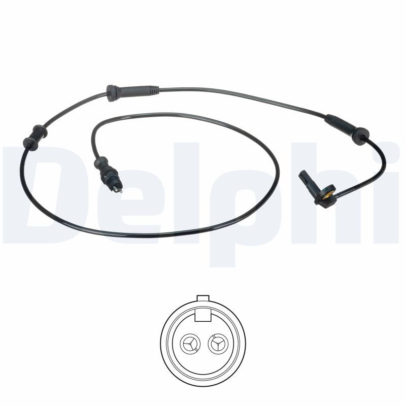 DELPHI SS20480 Sensor, wheel speed