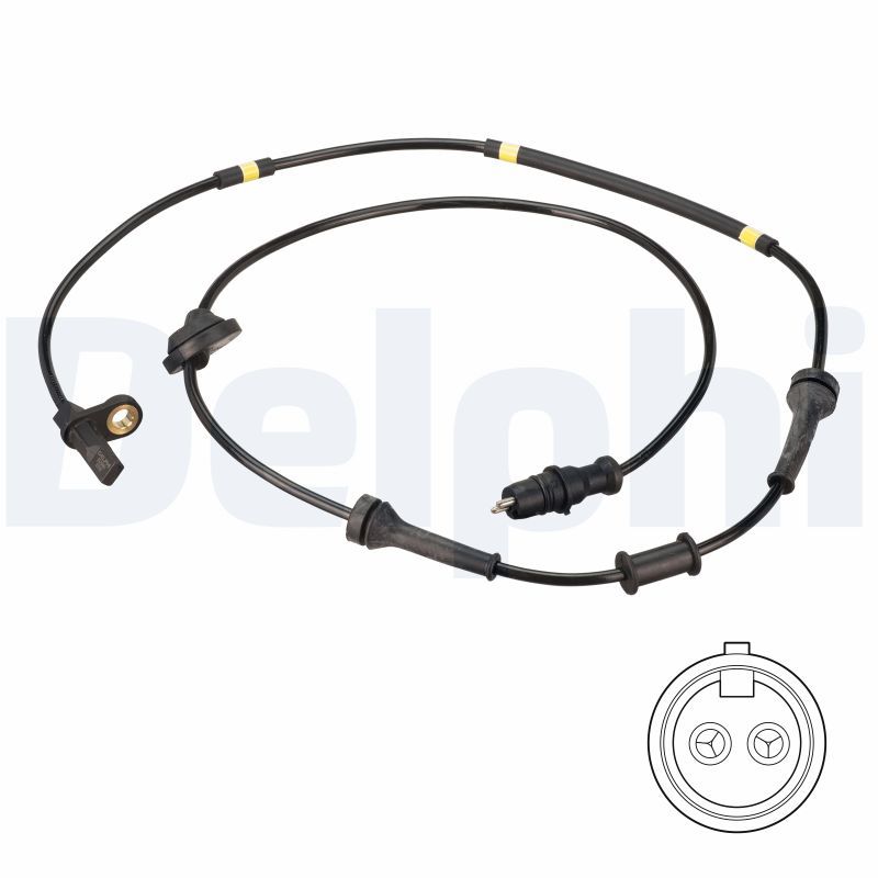 DELPHI SS20481 Sensor, wheel speed