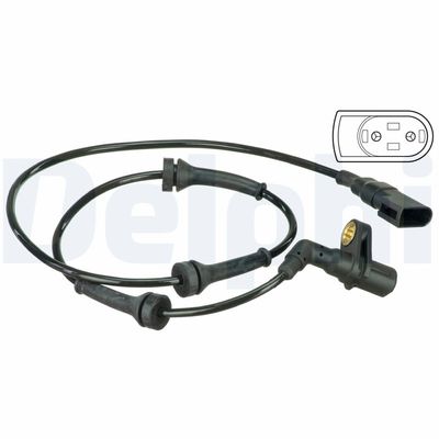 Sensor, wheel speed DELPHI SS20488