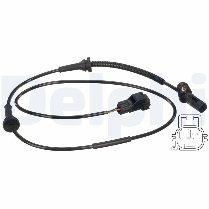 DELPHI SS20489 Sensor, wheel speed