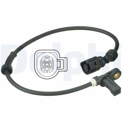 Sensor, wheel speed DELPHI SS20494