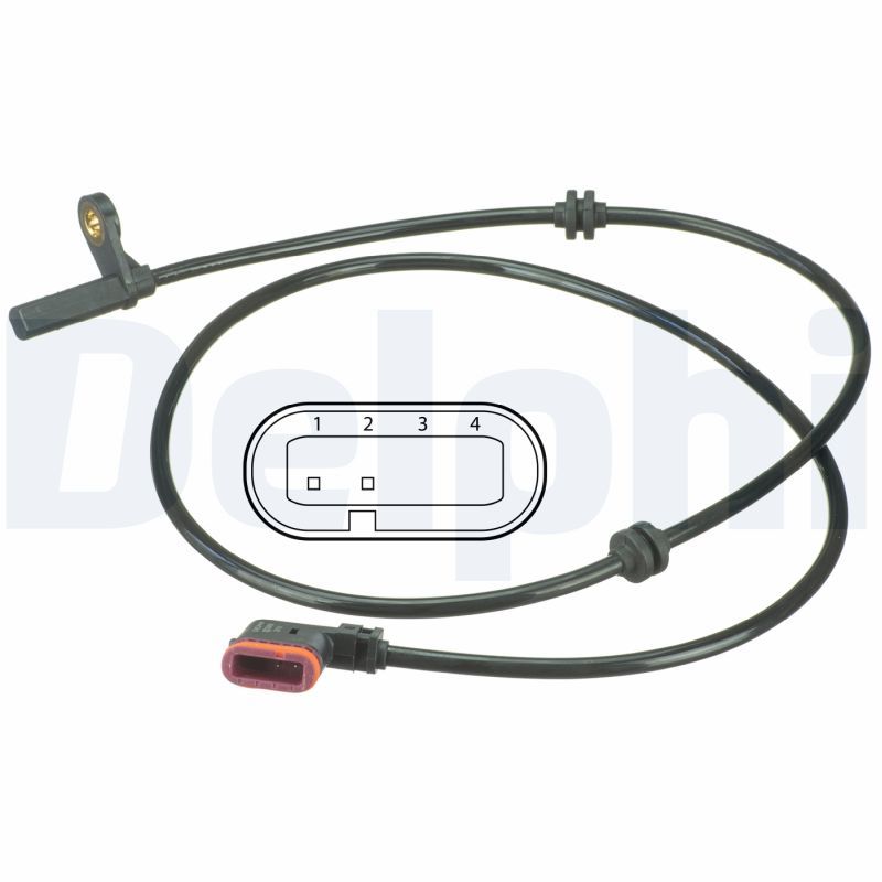 DELPHI SS20498 Sensor, wheel speed