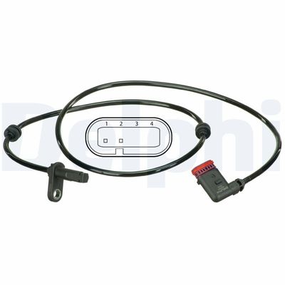 Sensor, wheel speed DELPHI SS20501