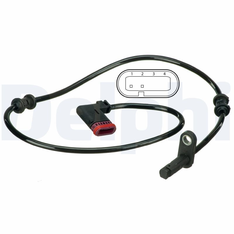 DELPHI SS20502 Sensor, wheel speed