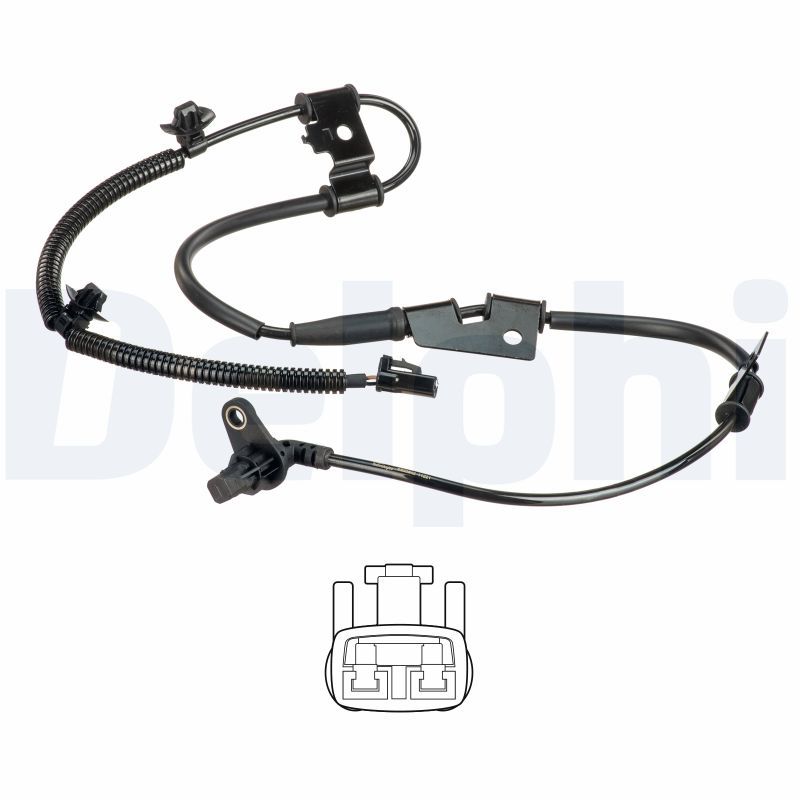 DELPHI SS20512 Sensor, wheel speed