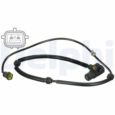 Sensor, wheel speed DELPHI SS20515