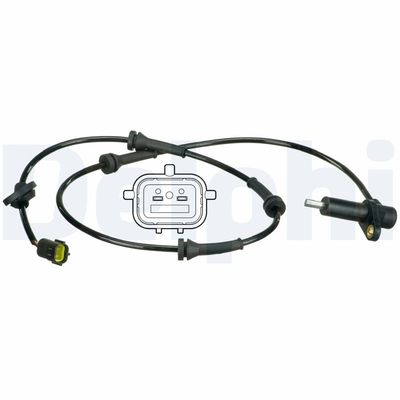 Sensor, wheel speed DELPHI SS20523