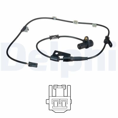 Sensor, wheel speed DELPHI SS20525