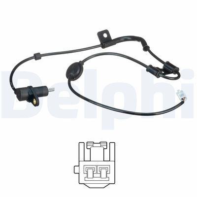 Sensor, wheel speed DELPHI SS20526