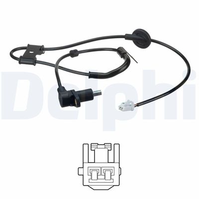 Sensor, wheel speed DELPHI SS20527