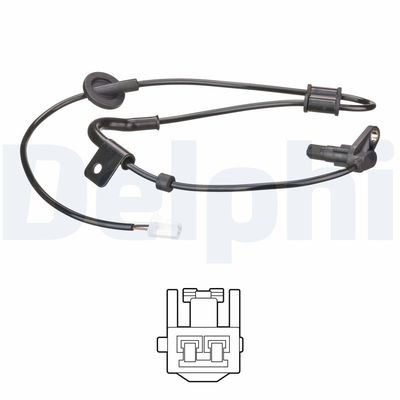 Sensor, wheel speed DELPHI SS20529