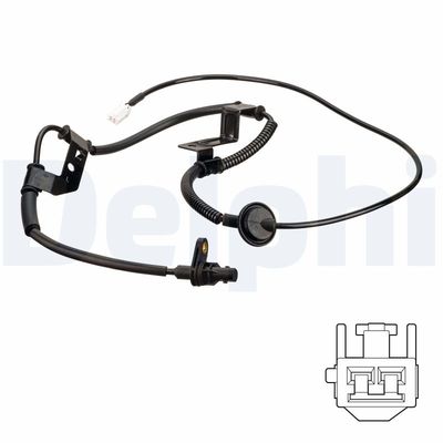 Sensor, wheel speed DELPHI SS20533
