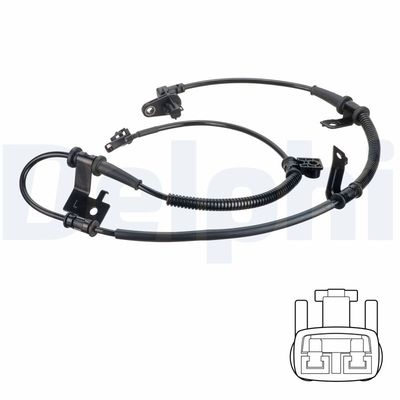 Sensor, wheel speed DELPHI SS20535