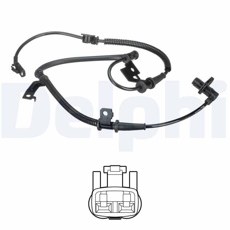 DELPHI SS20536 Sensor, wheel speed