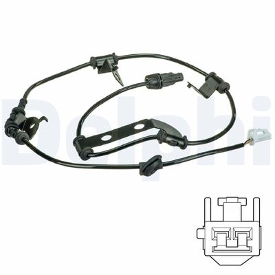 Sensor, wheel speed DELPHI SS20537