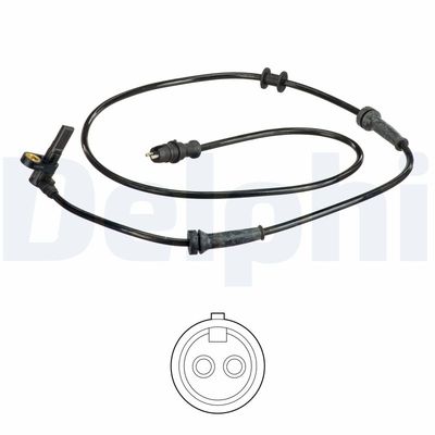 Sensor, wheel speed DELPHI SS20576