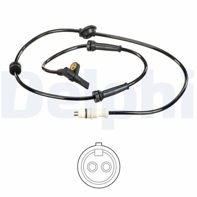 Sensor, wheel speed DELPHI SS20577