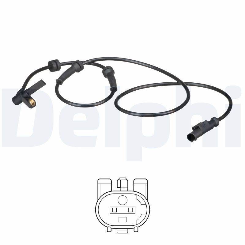 DELPHI SS20578 Sensor, wheel speed