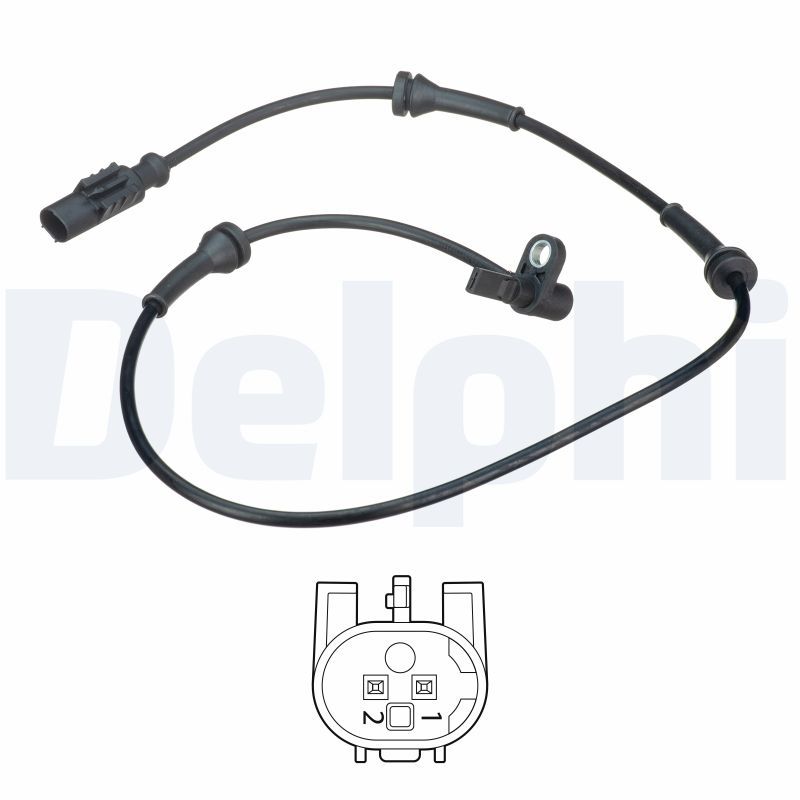 DELPHI SS20597 Sensor, wheel speed