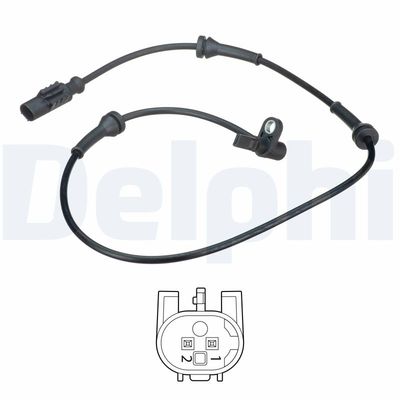 Sensor, wheel speed DELPHI SS20597