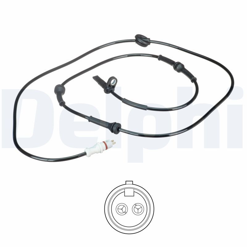 DELPHI SS20598 Sensor, wheel speed