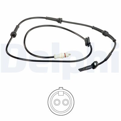 Sensor, wheel speed DELPHI SS20612