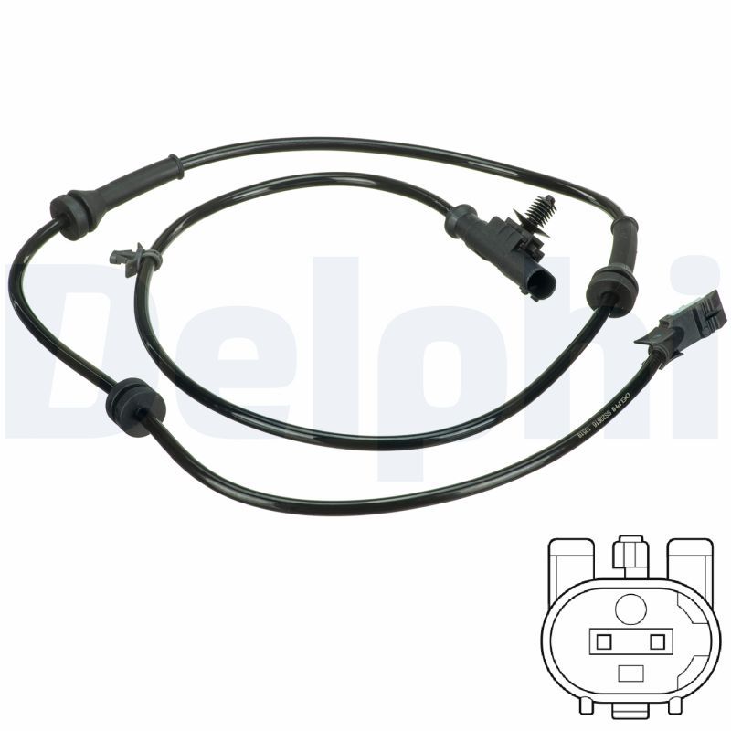 DELPHI SS20616 Sensor, wheel speed
