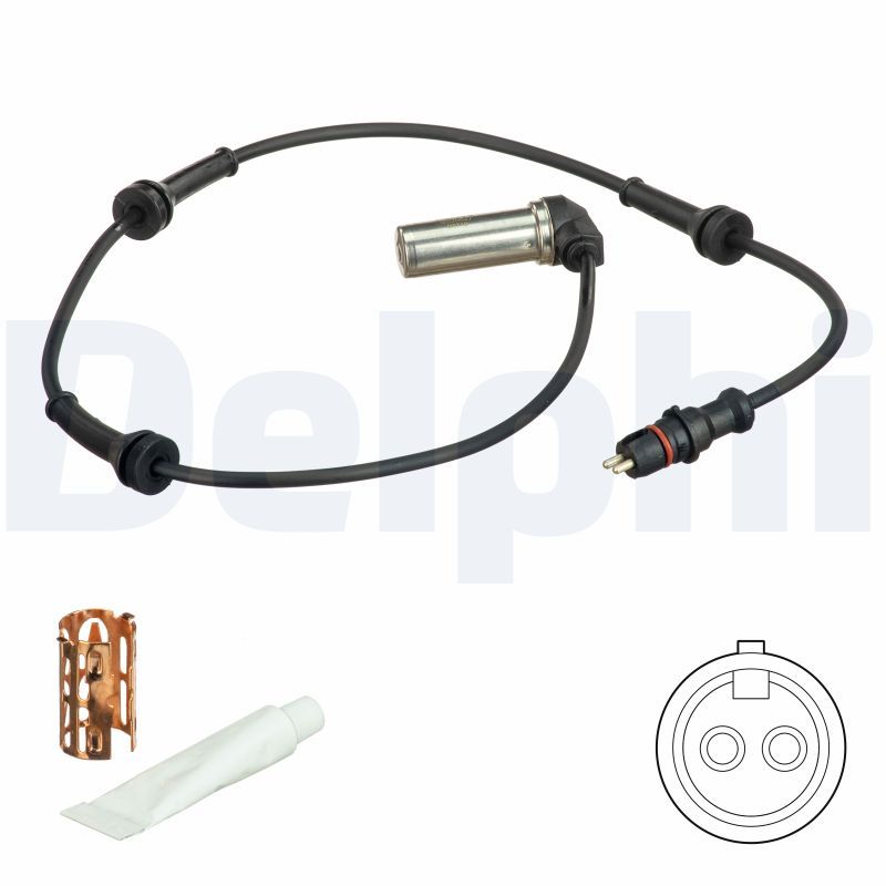 DELPHI SS20627 Sensor, wheel speed
