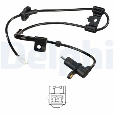 Sensor, wheel speed DELPHI SS20631