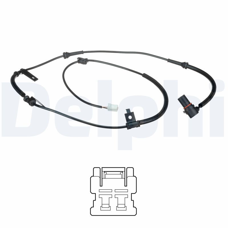 DELPHI SS20637 Sensor, wheel speed