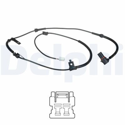 Sensor, wheel speed DELPHI SS20637
