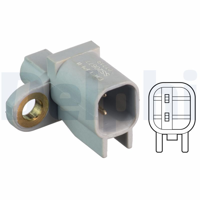DELPHI SS20677 Sensor, wheel speed