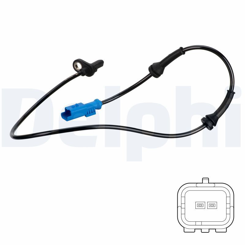 DELPHI SS20744 Sensor, wheel speed