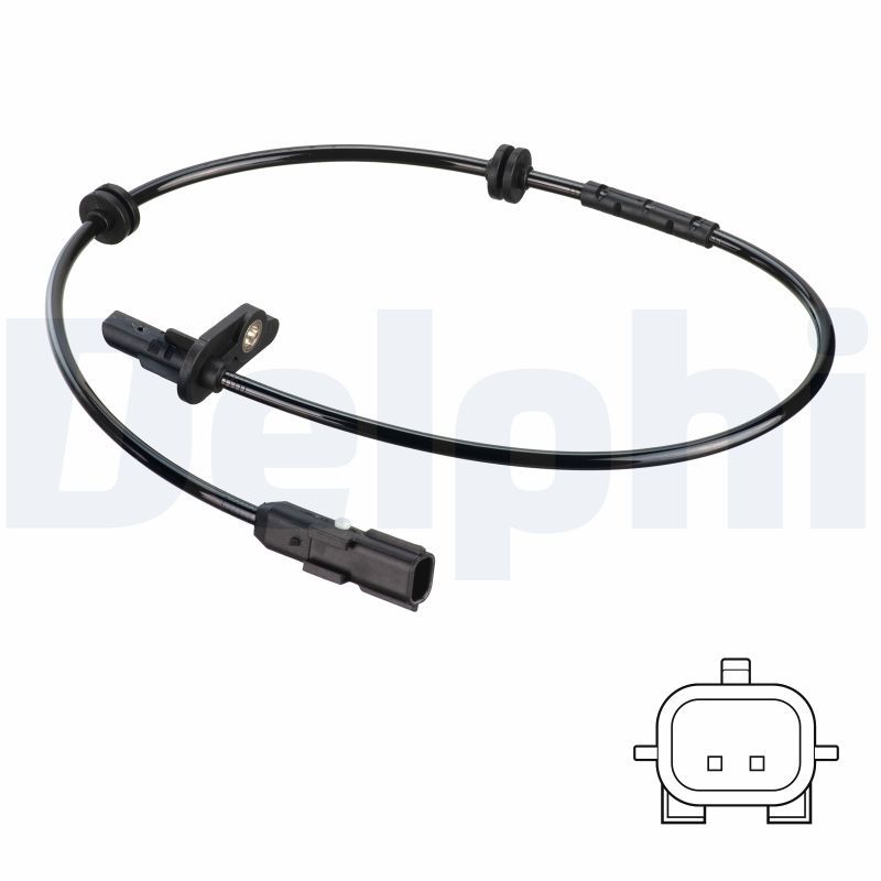 DELPHI SS20747 Sensor, wheel speed
